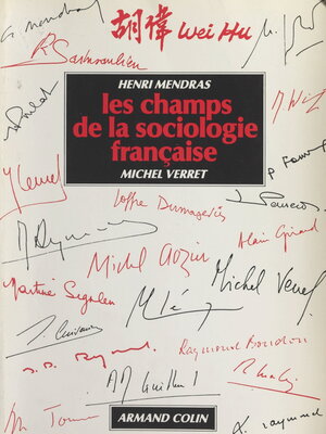 cover image of Les champs de la sociologie française